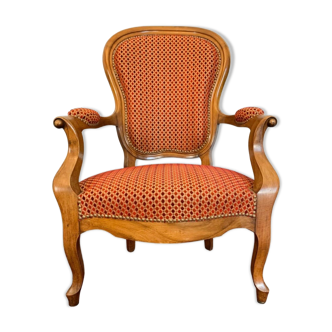 Louis XV Style Cabriolet armchair, circa 1850