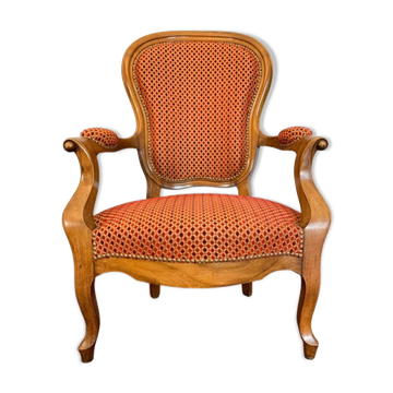Louis XV Style Cabriolet armchair, circa 1850