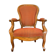 Fauteuil cabriolet style Louis XV, vers 1850