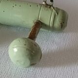 Vintage bamboo wall coat rack