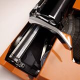 Vintage 70 orange Silver-Reed 100