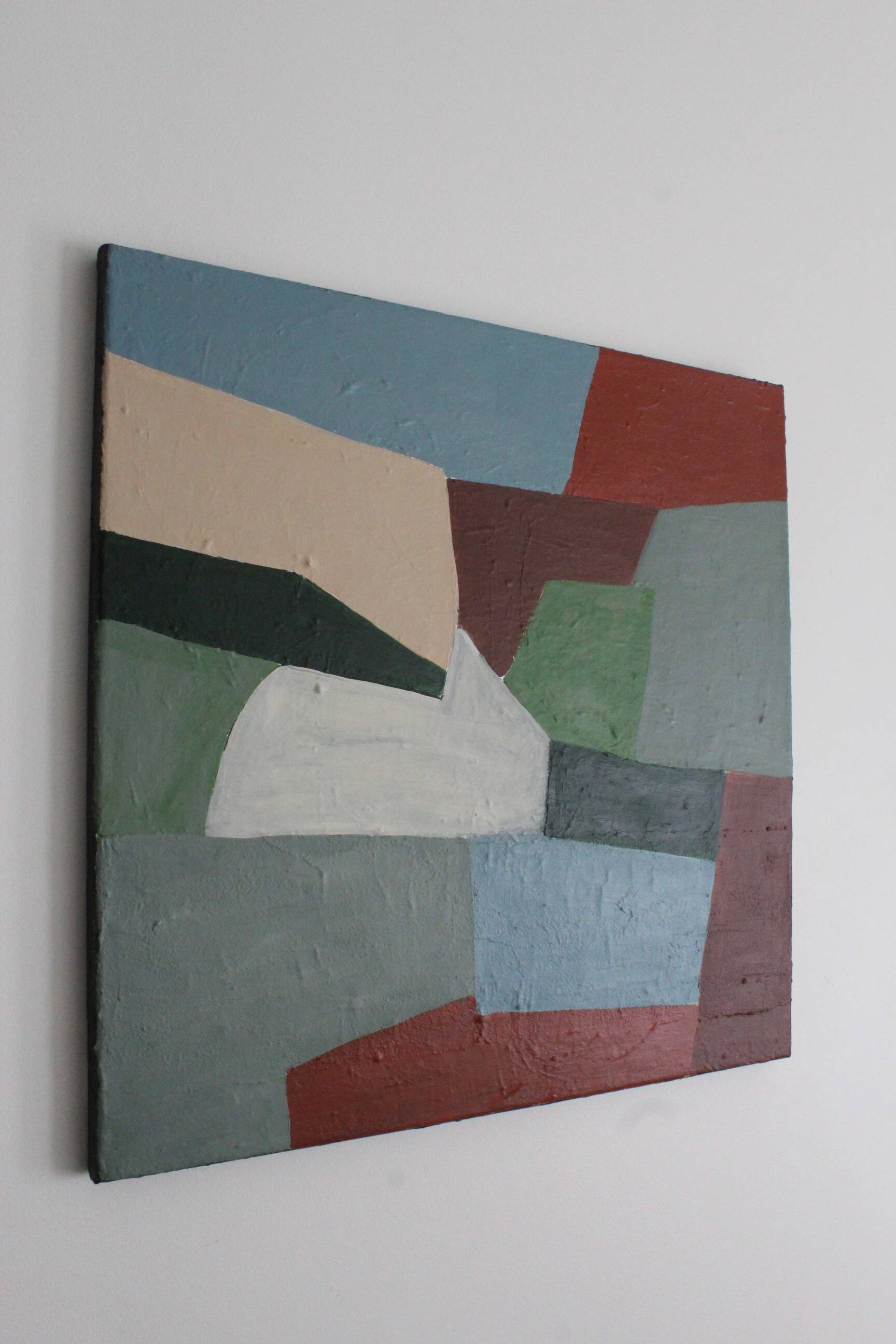 Canvas painting "Traces of Silence" by Bodasca