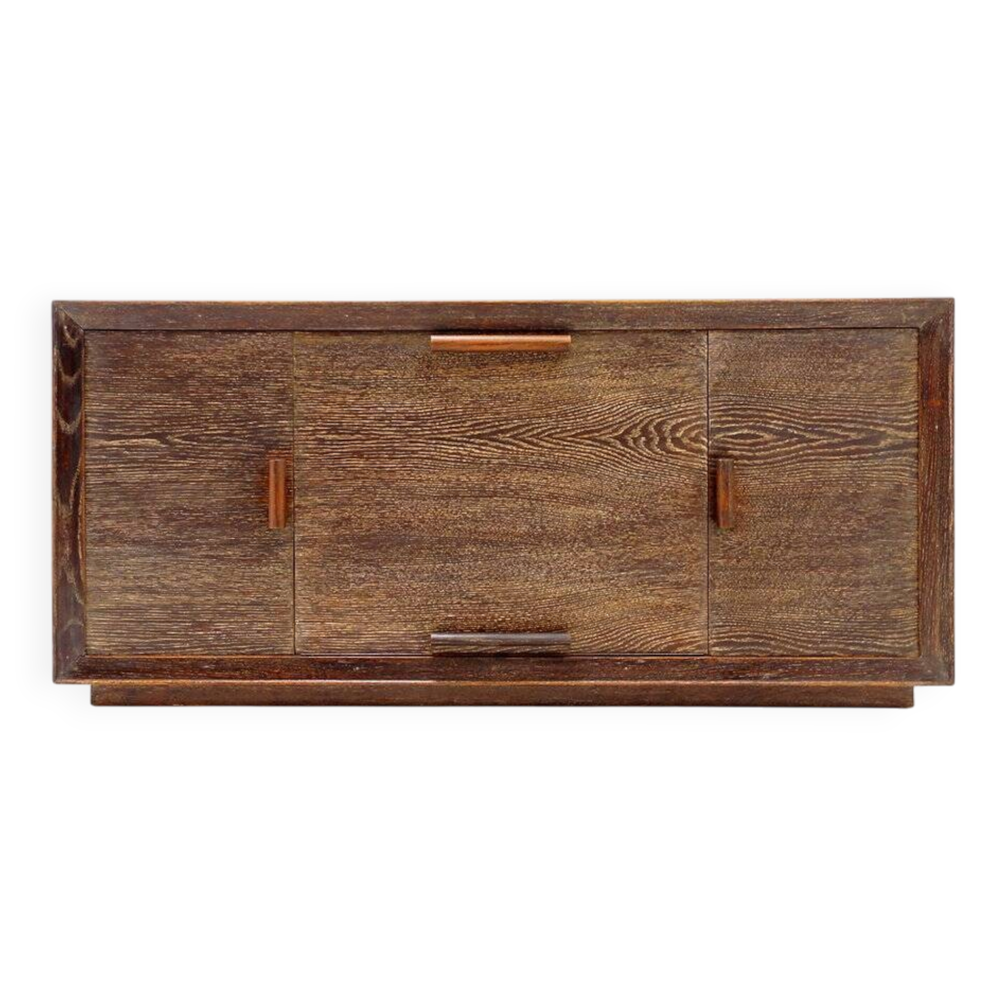 Wenge wood vintage sideboard - modernist style