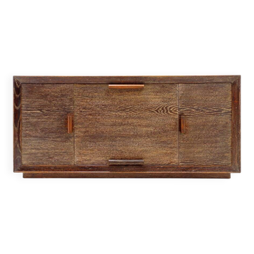 Buffet vintage en bois de wengé - style moderniste
