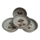 Deep plates in Arnon stoneware