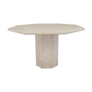 Table à manger en travertin