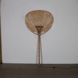 Large Uchiwa Floor lamp by Ingo Maurer for M Design , Germany 1977