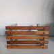 Small bench footrest in vintage solid wood