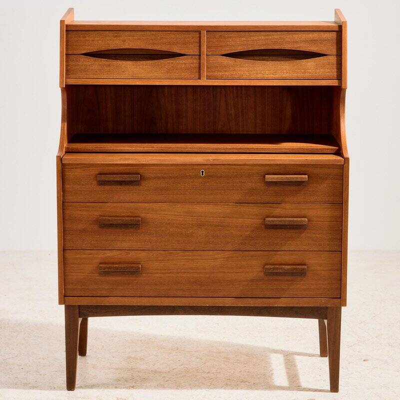Teak Bureau Desk, 1960s