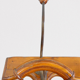 Vintage wood coat rack