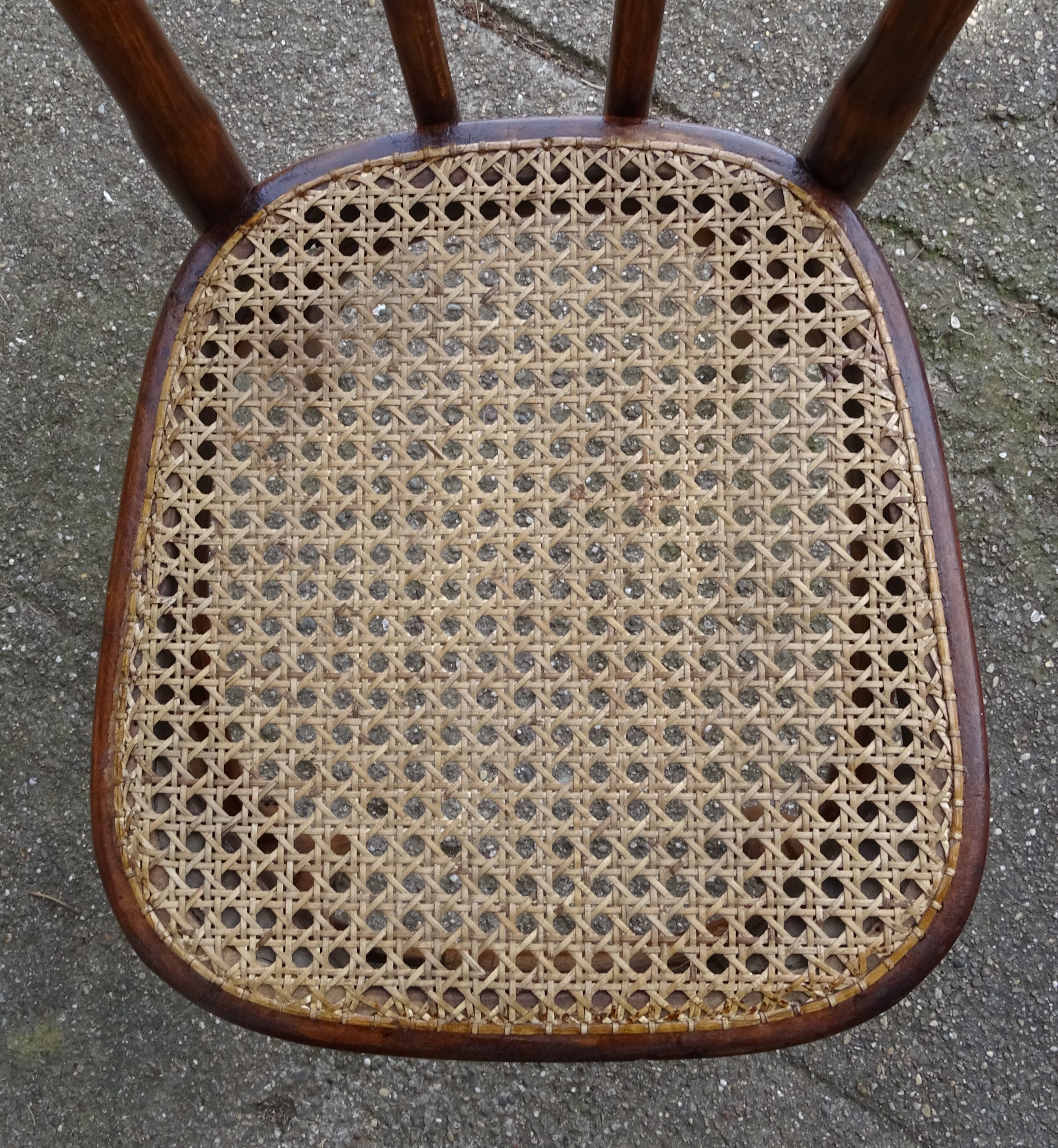 Set of 2 chairs bistrot type 56 circa 1925