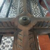 Glass temple ceiling style SAM table