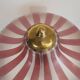 Table lamp, firmed Suberville, Art Nouveau, double glass, s. xx