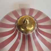 Table lamp, firmed Suberville, Art Nouveau, double glass, s. xx