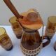 Vintage orangeade service