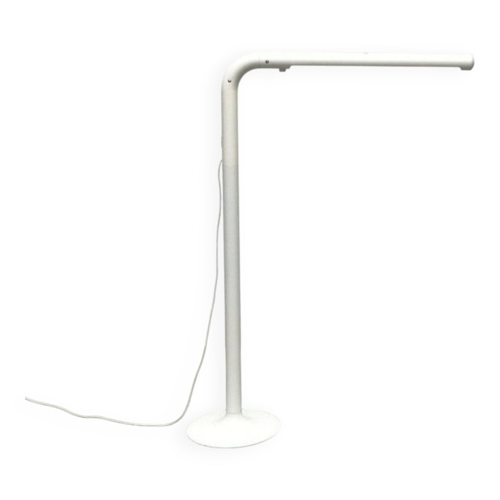 Floor lamp with a tube design from the Swedish Space Age mid-century by Anders Pehrson for Ateljé Lyktan, 1960s.