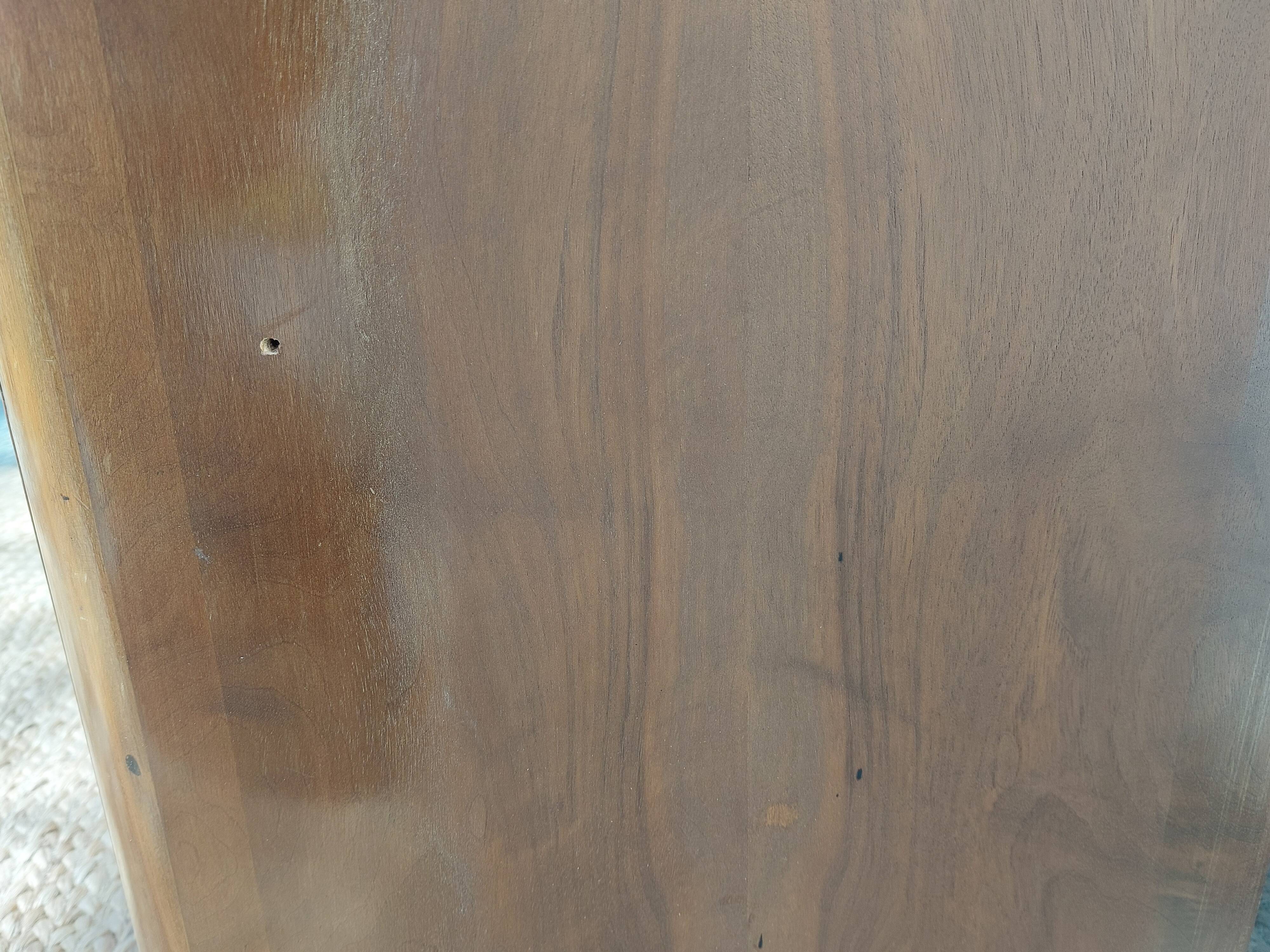 small wooden buffet, vintage