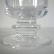 Set of 10 vintage Sèvres crystal glasses, 1970s