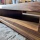 Table basse faite sur mesure