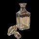 Whisky decanter - crystal - baccarat house 1970