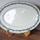 Iron earth oval dish