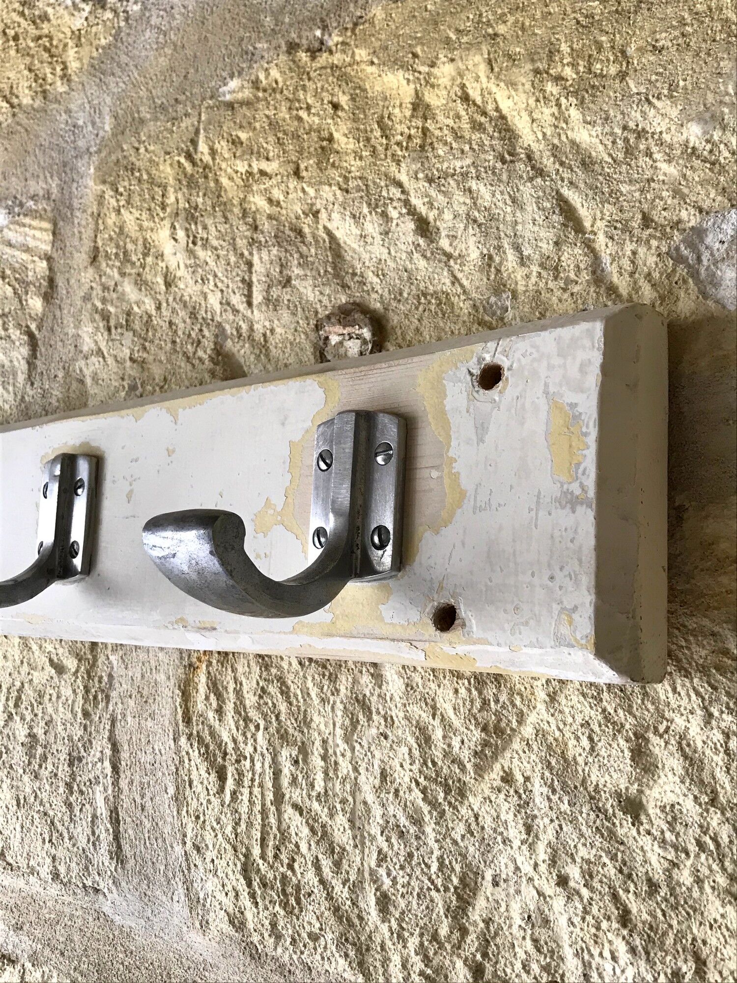 Vintage wall coat rack 50s