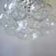 Bubble glass hanging lamp by Helena Tynell for Limburg Glashàtte, 1960s