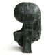 Woman bust in carved stone, 50s