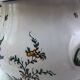 Vegetable dish or soup tureen in Moustiers earthenware signed LALLIER