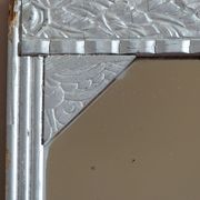 Mirror art deco floral roses and leaves 36c49cm
