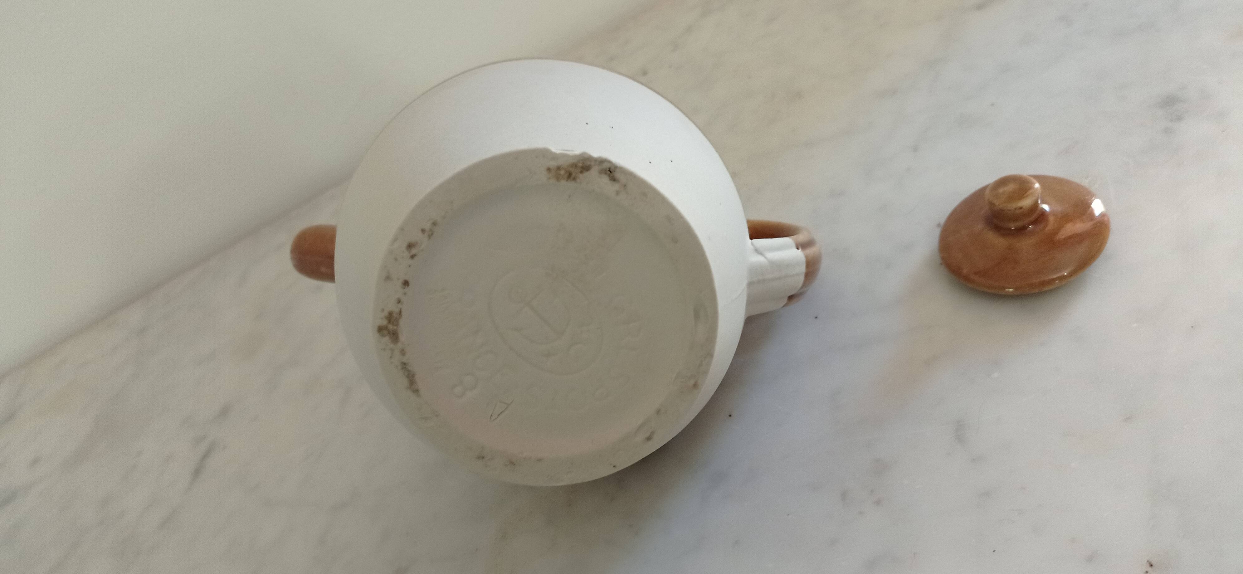 Jug with lid manufactured by Digoin