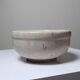 Bowl, empty porch or decorative bowl in vintage 20th-century natural marble.