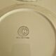 12 assiettes plates moucheté noir manufacture Chantilly France