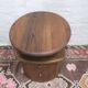 Solid teak oval coffee table with swivel top by Silkeborg, Denmark 1960s