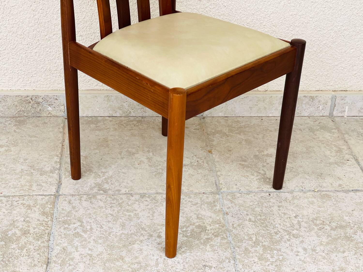 chaise scandinave en palissandre 1960