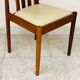 chaise scandinave en palissandre 1960
