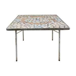 Table de jardin années - ciment