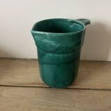 Glacier ceramic pitcher