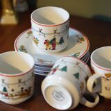 4 tasses de Noël