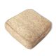 Pouf coussin de sol carré en raphia jute naturel bohème
