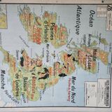 Vidal lablache school wall map 28 and 28 bis