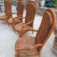 Set of 4 Voltaire armchairs