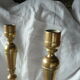 Pair of bronze candlesticks 19th century