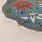 Glazed earthenware dish in the style of Bresse pottery