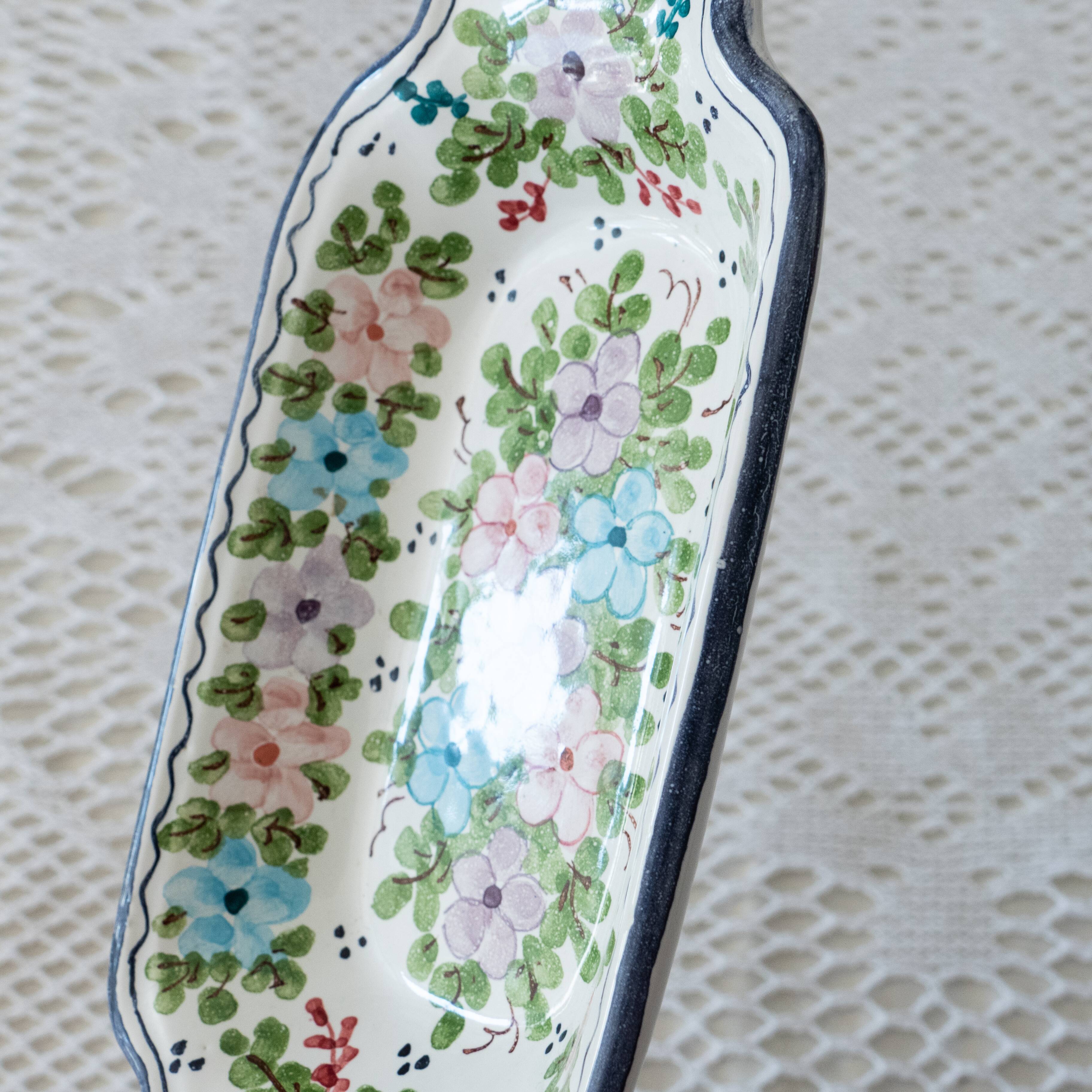 Handmade Azulejo soap dish from Seville