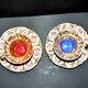 Set of 2 vintage kitsch cups in German porcelain RWK
