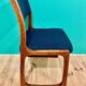 Set of 4 chairs sleigh vintage 1970