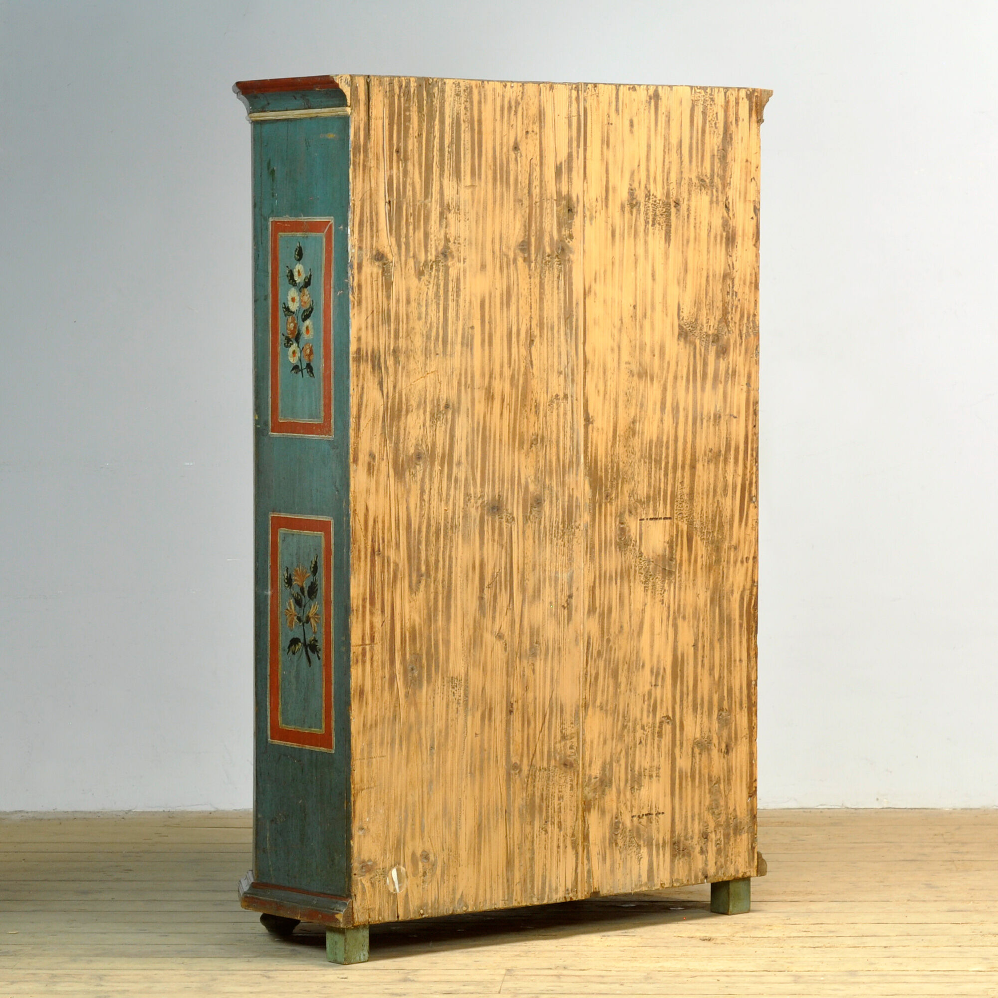 Pine bridal cabinet, dated 1794