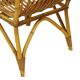 Vintage Set Rattan Chairs Armchairs Table Boho Design Sixties