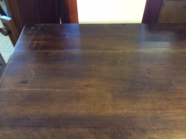 Antique wooden sideboard